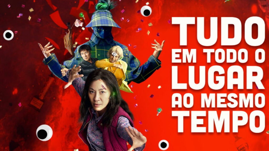 Poster do filme Tudo em Todo Lugar ao Mesmo Tempo.